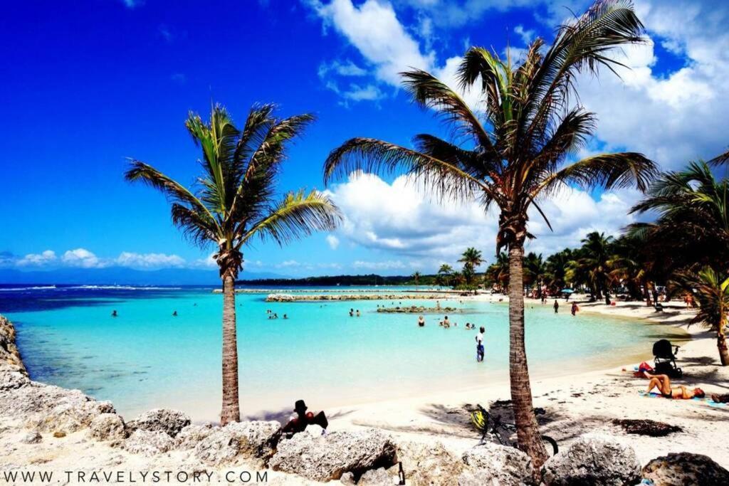 Gite Cajou Dans Jardin Tropical Ventile A Sainte-Anne المظهر الخارجي الصورة
