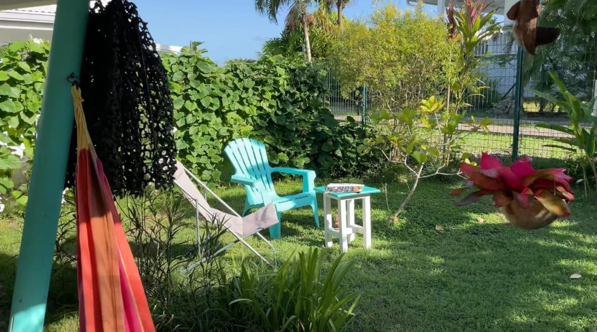Gite Cajou Dans Jardin Tropical Ventile A Sainte-Anne المظهر الخارجي الصورة